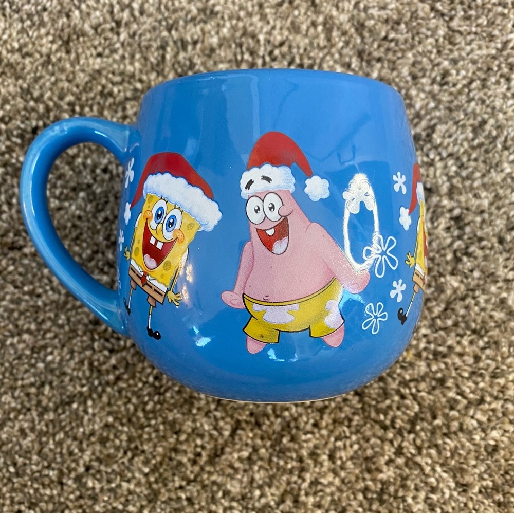 Sponge Bob Santa Hats Mug-2018